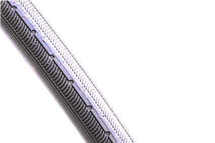 Reifen PU grau 20x1 (25-451) Innenbreite Felge 20-22mm, MV20 Profil Fishbone 