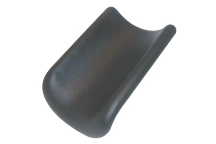 Beinschale/ Beinstütze  PU foam schwarz, 295 x 190 x 27 mm, M16 