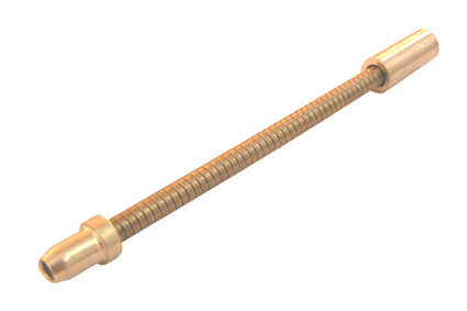 Kabelführung gebogen, INOX, mit geführt, flexibel Ausführung 