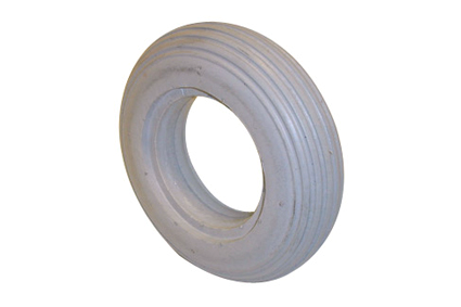 Reifen PU grau 7x1 3/4 (Ø175x38) Innenbreite Felge 23-25mm, Rillenprofil ** Dieser Reifen passt nur auf eine schmale Felge **